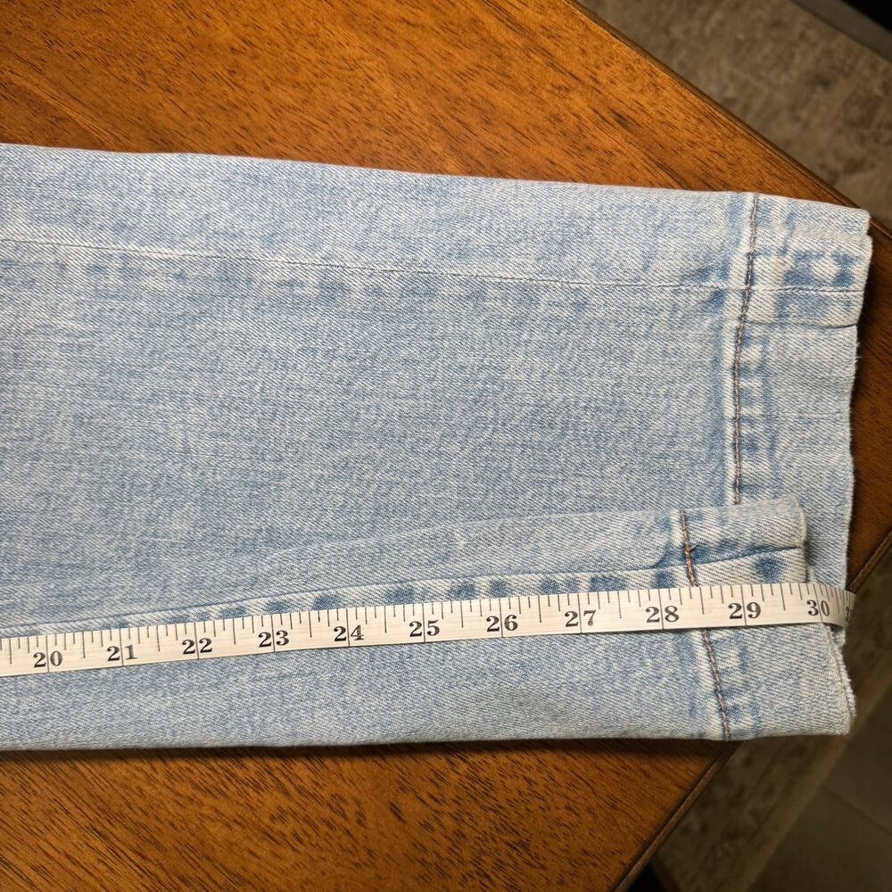 American Eagle Super High-Rise Baggy Wide-Leg Cargo Jeans – Women’s Size 6 - Picture 8 of 11